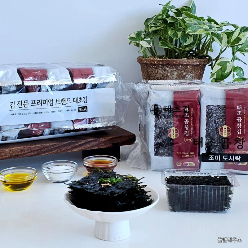 햇김 곱창 도시락김 조미김 맛김 식탁김 18봉 36봉 72봉 상세 이미지 9