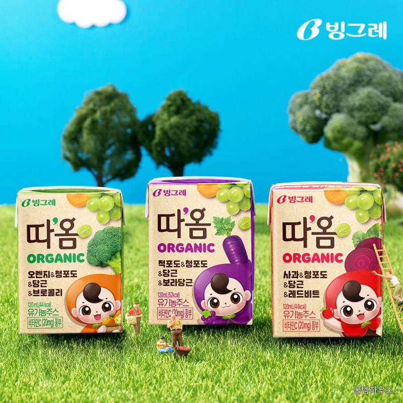 따옴 오가닉 유기농 주스 사과 청포도 당근 레드비트, 120ml, 24개 상세 이미지 3