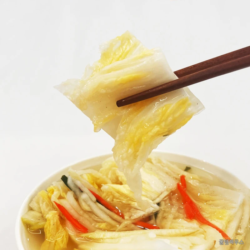 국내산 맑은 국물 백김치 물김치 4kg, 1개 상세 이미지 4
