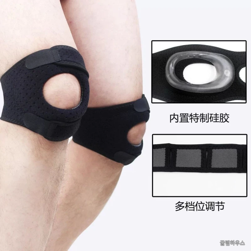 리멤버셀 무릎보호대 압박 크로스핏 슬개골이 네오프렌 보호대 대형 스트랩 A. 전문 등산용 무릎 보호대 회색 한 쌍 즐겨찾기장바구니에 추가빠른 배송, A. M체중 80129 캐티에 상세 이미지 4