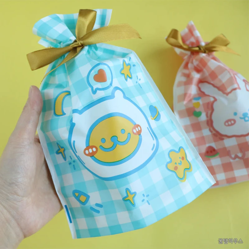 고리 수건 곰 타올(소) 30x30 어린이집 생일 답례품 귀욤체크 상세 이미지 5