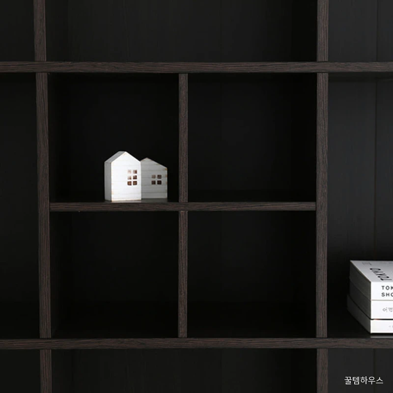 인서트분리선반 370x285x370mm, 2단, 블랙브라운 8069.8878 상세 이미지 4