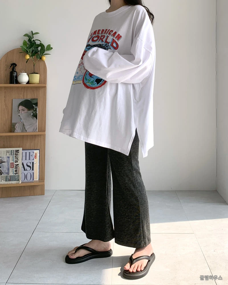 쫀쫀 나팔 임산부바지 만삭 조리원바지 상세 이미지 7
