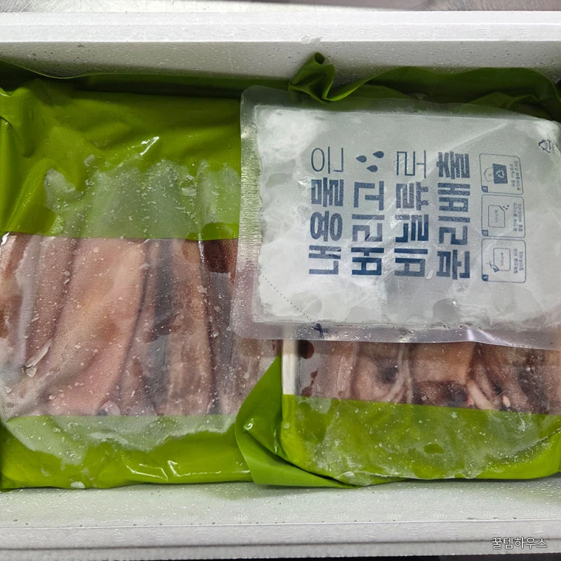 오징어 총알 통오징어찜 한치 미니 생물 원양산 통찜용 작은 회 1kg(8~10미) 상세 이미지 5
