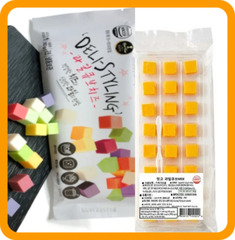 큐브치즈 망고 24구 80g x 2개 크림치즈