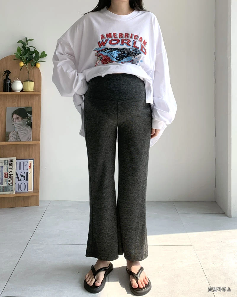 쫀쫀 나팔 임산부바지 만삭 조리원바지 상세 이미지 9