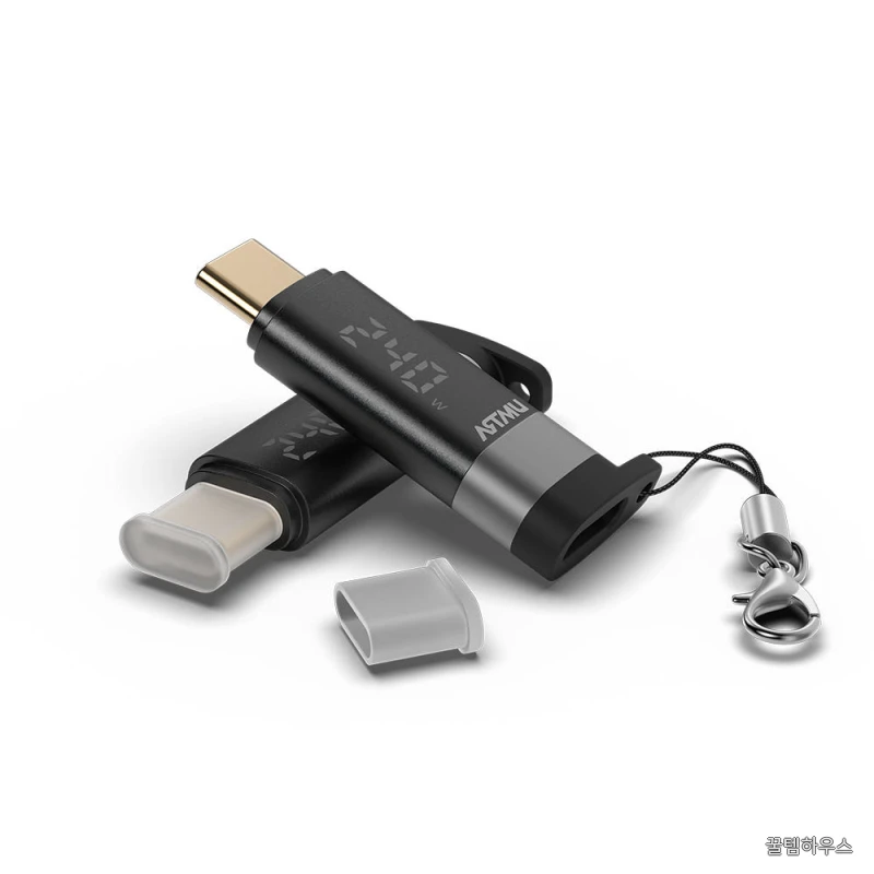 USB4 C타입 100W 240W 5A 듀얼 LED 디스플레이 젠더 상세 이미지 7