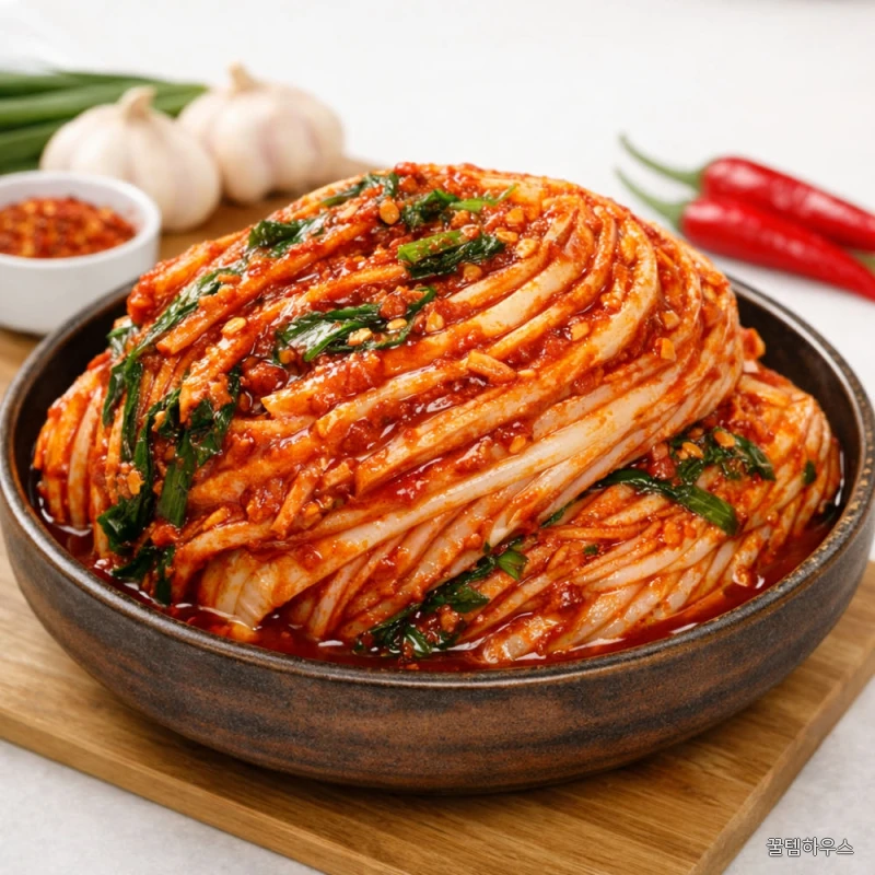 전라도국내산 배추 포기김치 1kg 상세 이미지 3