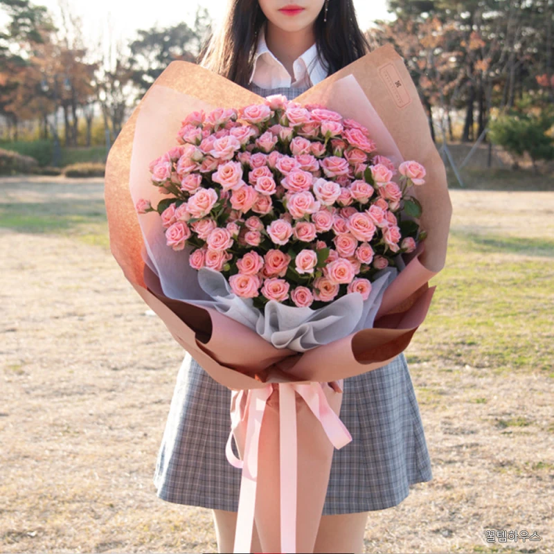 대형꽃다발 생일 기념일 꽃선물 프로포즈 꽃다발 서울무료배송 상세 이미지 2