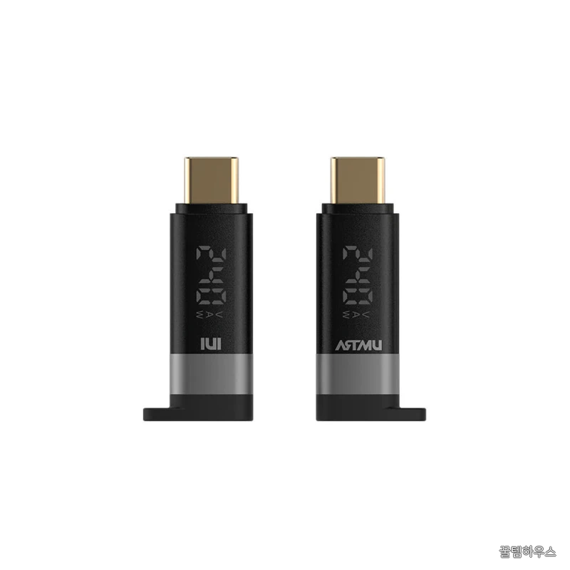 USB4 C타입 100W 240W 5A 듀얼 LED 디스플레이 젠더 상세 이미지 8