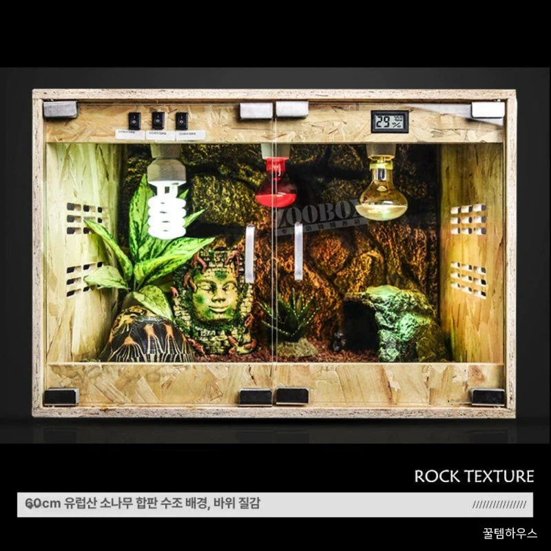 도마뱀 백스크린 사육장 내추럴 우드 나뭇가지 뿌리 입체형 디자인 파충류 양서류 거북이 뱀 07 상세 이미지 5