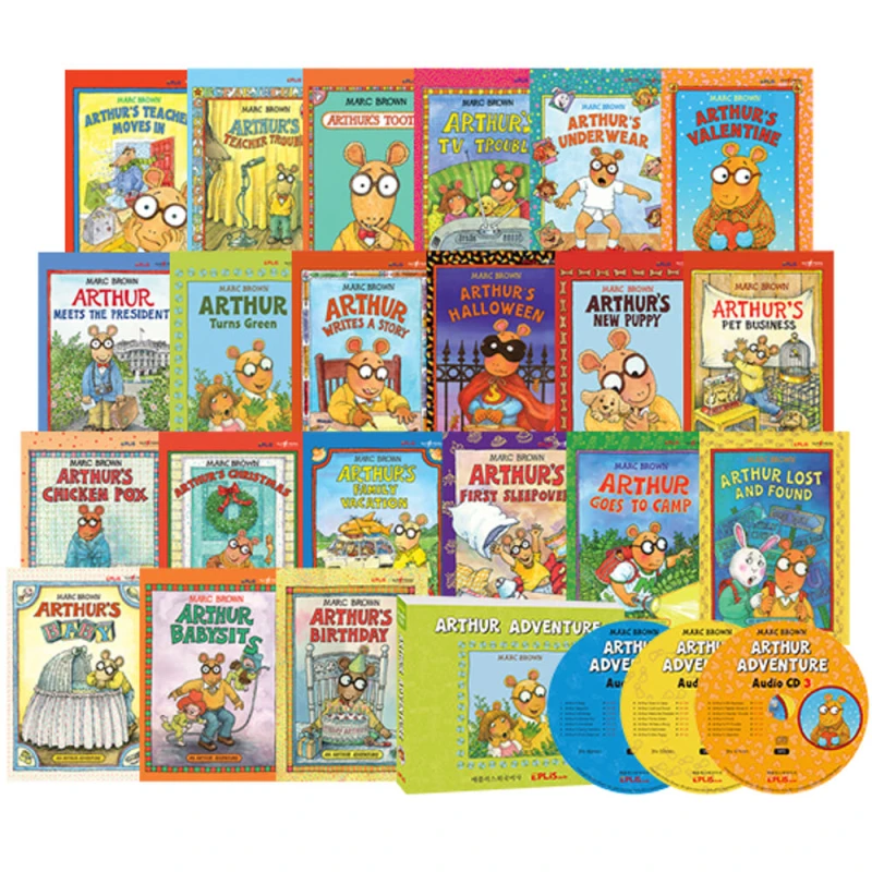 [애플리스외국어사] [세이펜BOOK] 아서 어드벤쳐 세이펜 버전 Arthur Adventure 21종 (Paperback + Mp3 CD)