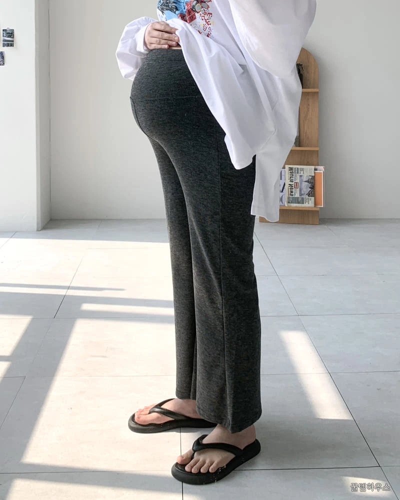 쫀쫀 나팔 임산부바지 만삭 조리원바지 상세 이미지 10